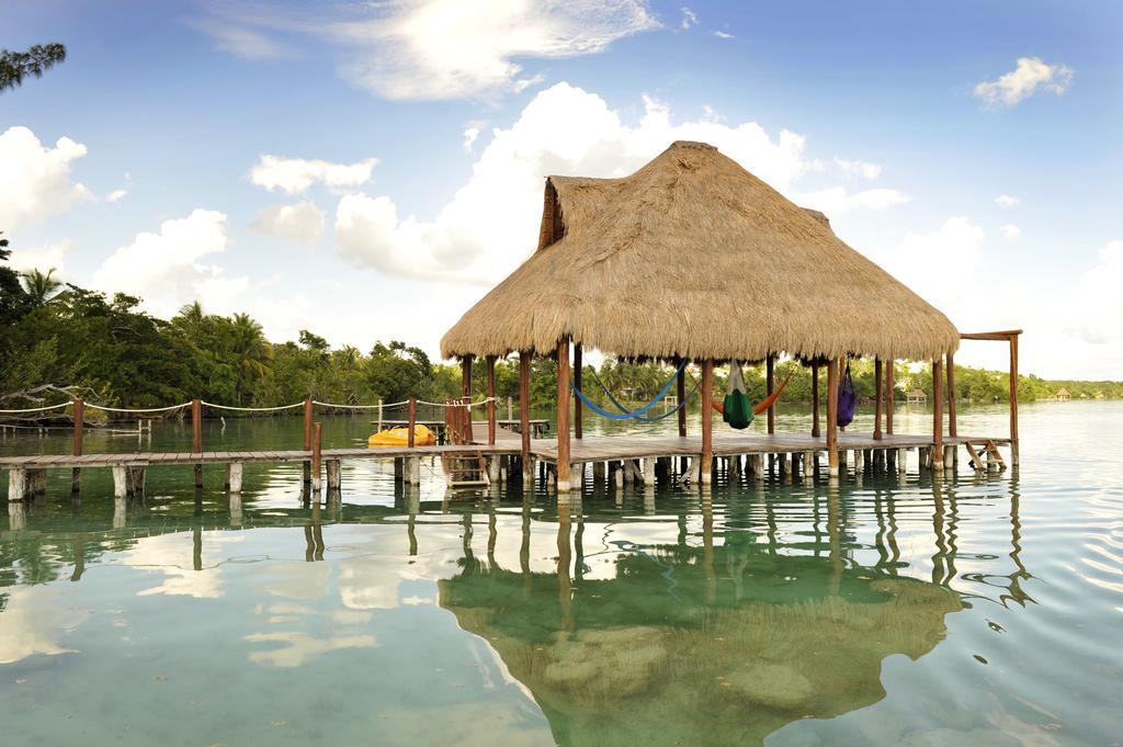 Hotel Rancho Encantado Bacalar Kültér fotó