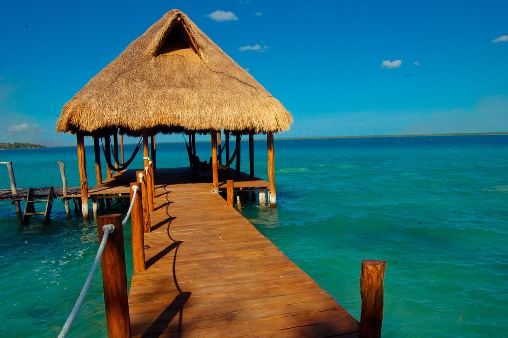 Hotel Rancho Encantado Bacalar Kültér fotó