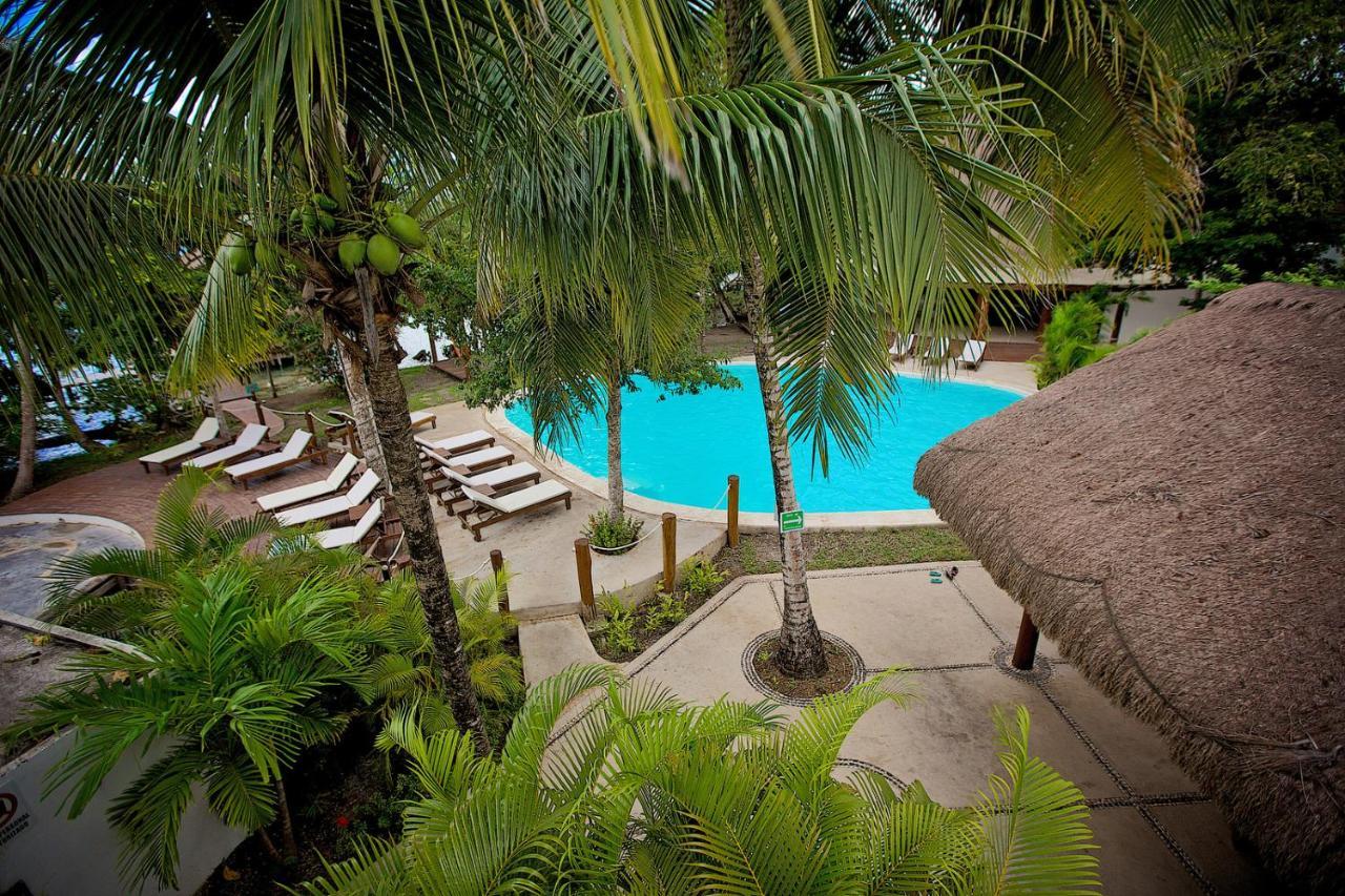 Hotel Rancho Encantado Bacalar Kültér fotó