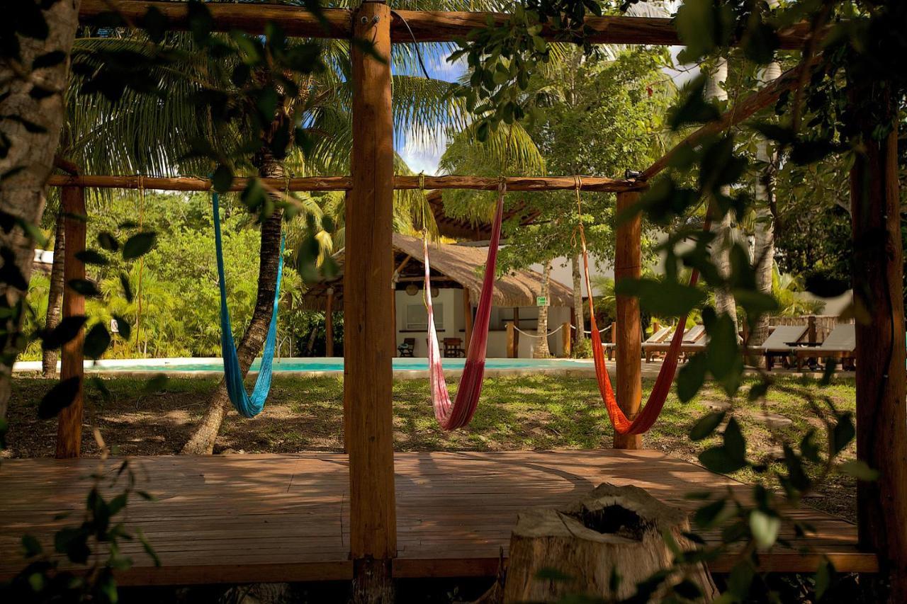 Hotel Rancho Encantado Bacalar Kültér fotó