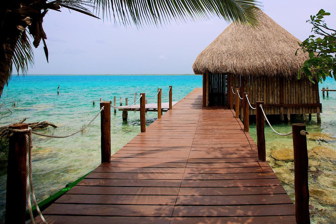 Hotel Rancho Encantado Bacalar Kültér fotó
